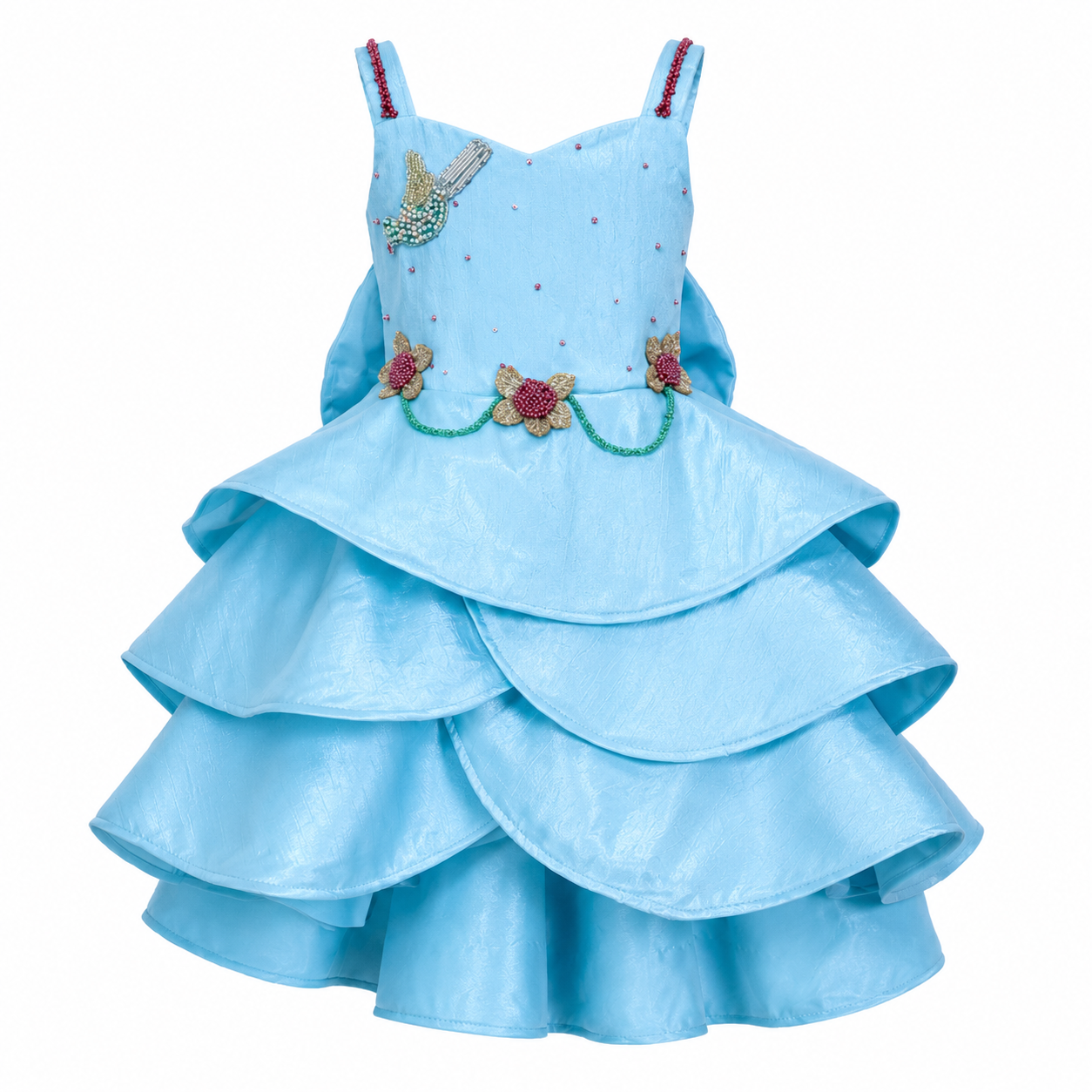Azure Enchanted Garden Gown
