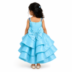Azure Enchanted Garden Gown