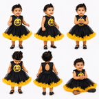 Halloween Pumpkin Tutu Dress