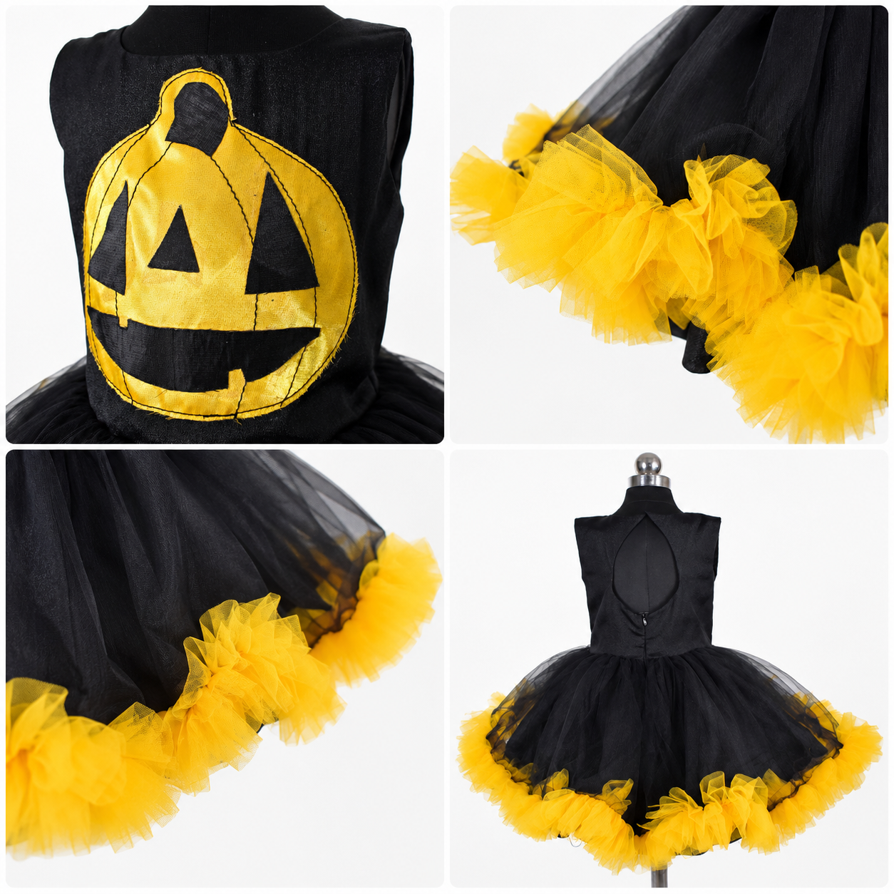 Halloween Pumpkin Tutu Dress