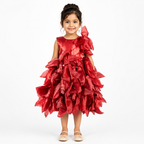 Ruby Petal Dress