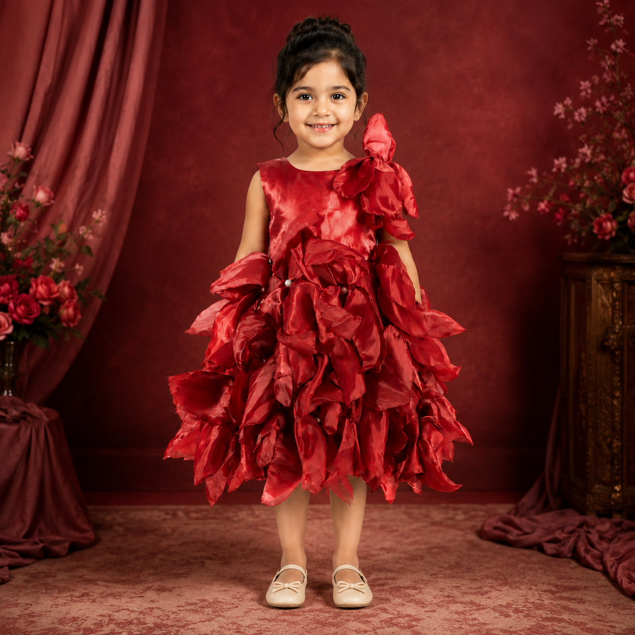 Ruby Petal Dress - view 5