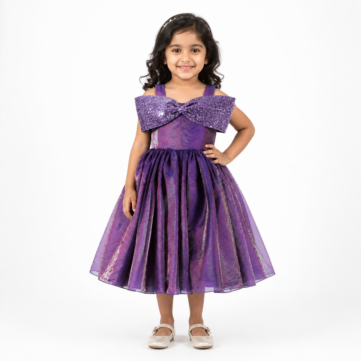 Sparkle Bow Dress - view 3