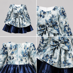 Royal Bloom Brocade Dress Set - view 3