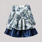 Royal Bloom Brocade Dress Set - view 5