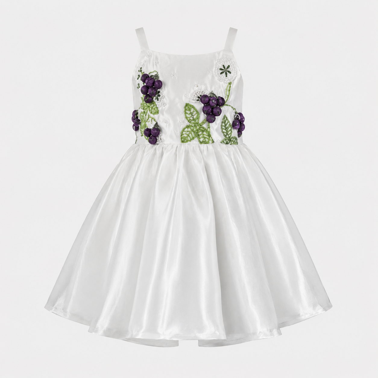 Berry First Birthday Dress - view 2
