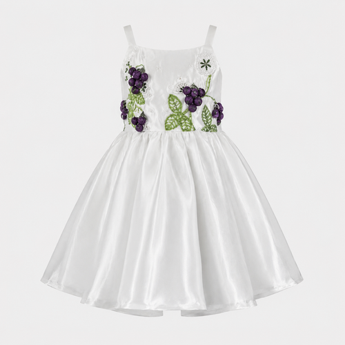 Berry First Birthday Dress - view 2