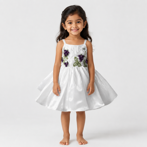Berry First Birthday Dress - view 4