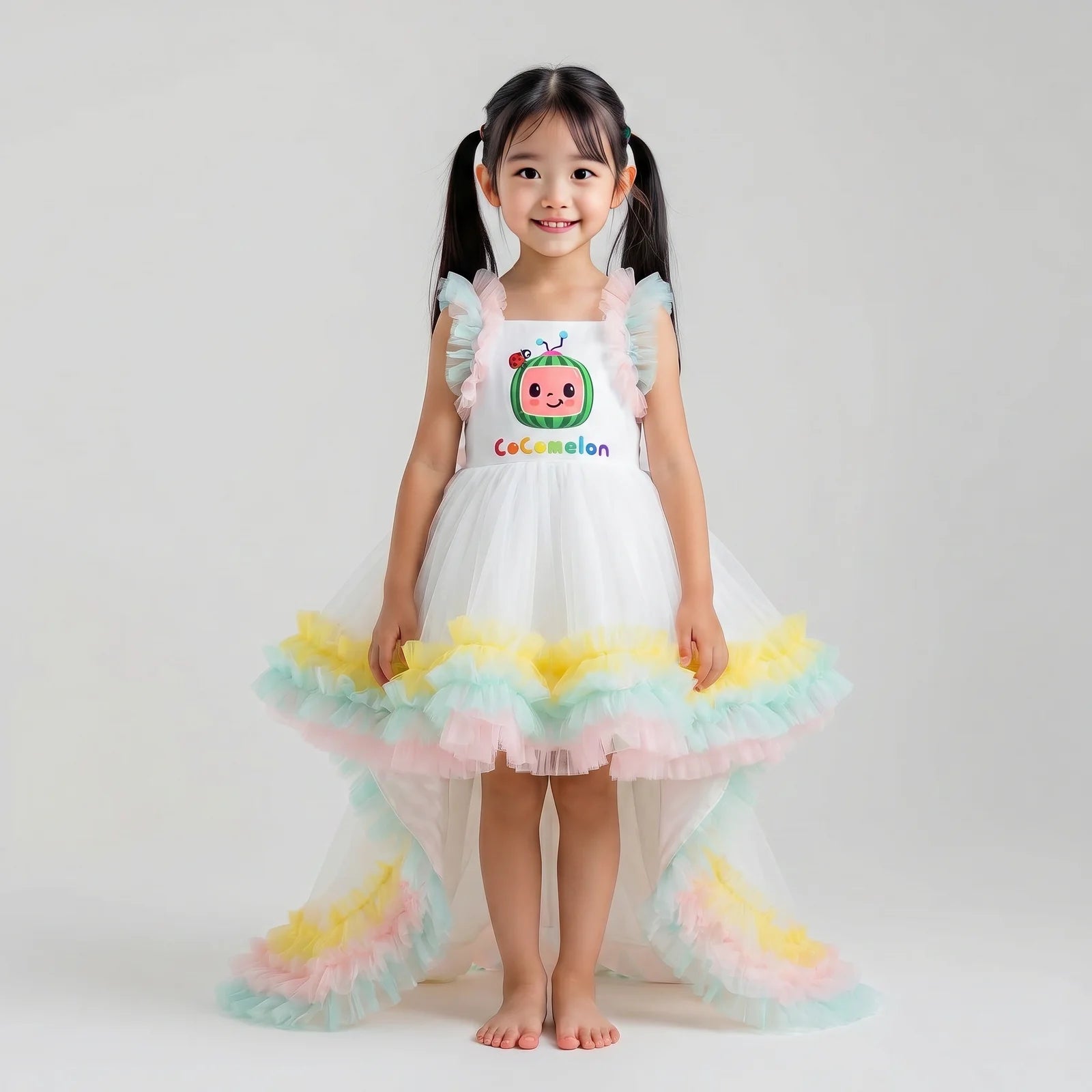 Cocomelon Theme Birthday Dress - view 3