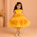 Orange Bloom Dress