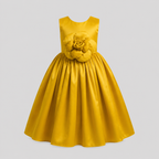 Yellow Bloom Dress - view 4