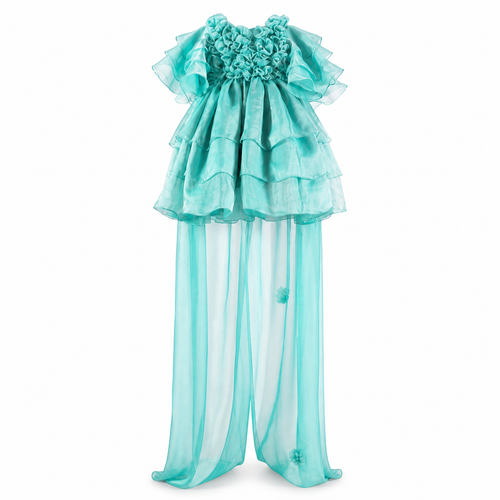 Aqua Ruffle Serenade - view 5