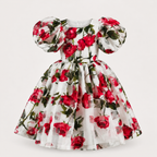 Printed Rose Dress - view 3