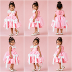 Pink Princess Bow Ball Gown - view 4