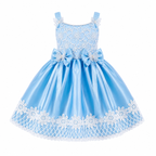 Blue Blossom Princess Frock - view 2