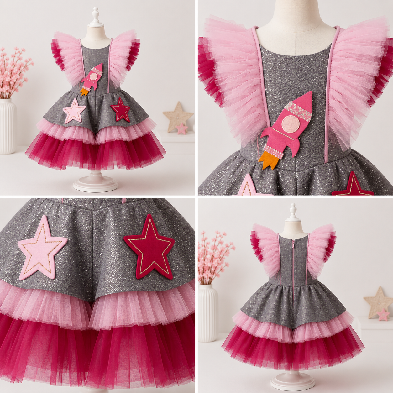 Starlight Rocket Space Dress - view 4