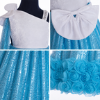 Aqua Shimmer Ruffle - view 2