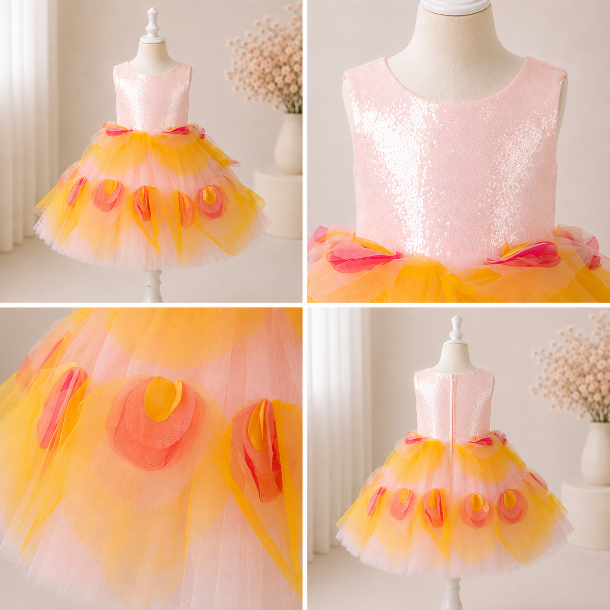 Sunny Citrus Ruffle - view 4