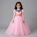Pink Floral Princess Dress