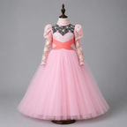 Pink Floral Princess Dress - view 3