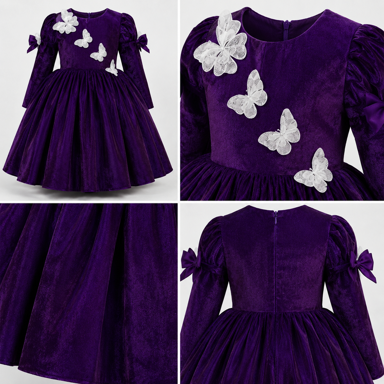 Royal Butterfly Dress - view 2