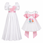 Peppa Pig White Gown Twinning Set - view 2