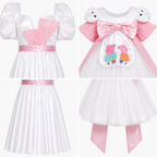 Peppa Pig White Gown Twinning Set - view 4