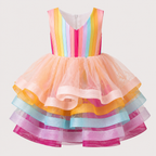 Rainbow Tulle Dress - view 3