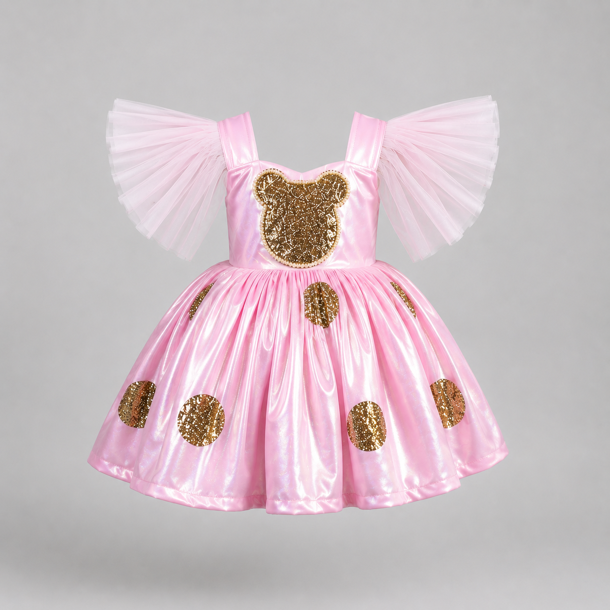 Pink Disney Theme Dress - view 2