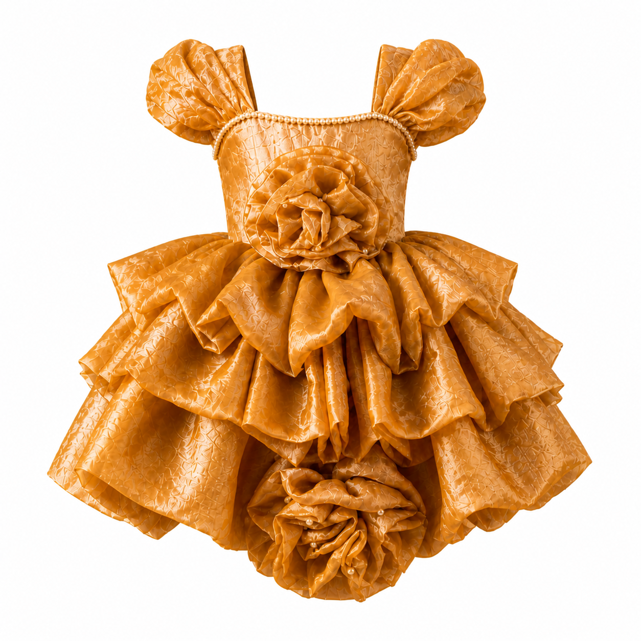 Golden Rose Couture Dress - view 2