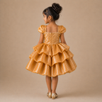 Golden Rose Couture Dress - view 4