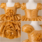 Golden Rose Couture Dress - view 5