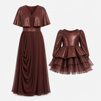 Chocolate Dream Sequin Twinning Set - view 2