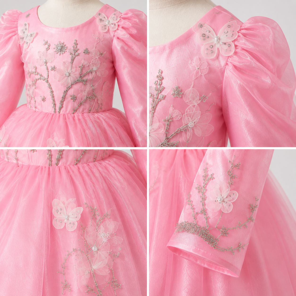 Pink Butterfly Princess Dress - view 4