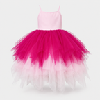 Pink Ombre Tulle Dress - view 3