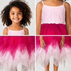 Pink Ombre Tulle Dress - view 4