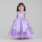 Rapunzel Theme Princess Dress