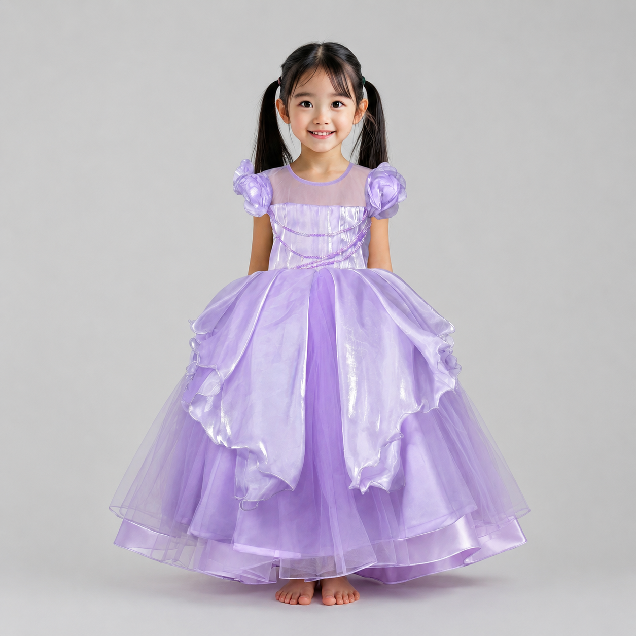 Rapunzel Theme Princess Dress