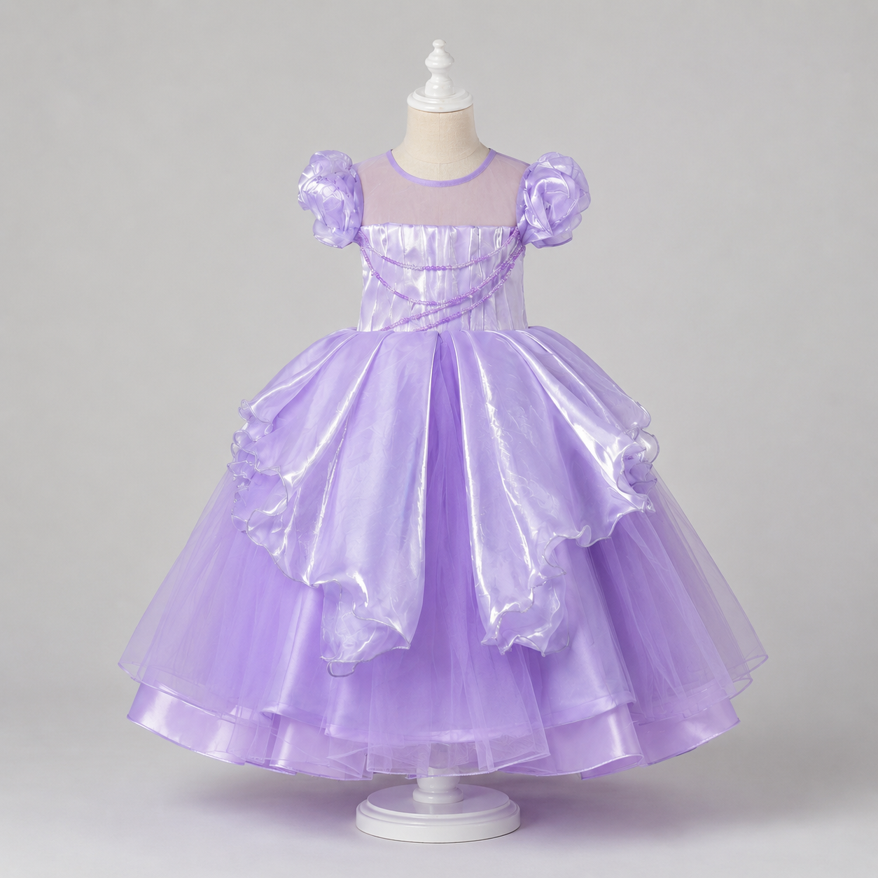 Rapunzel Theme Princess Dress - view 2