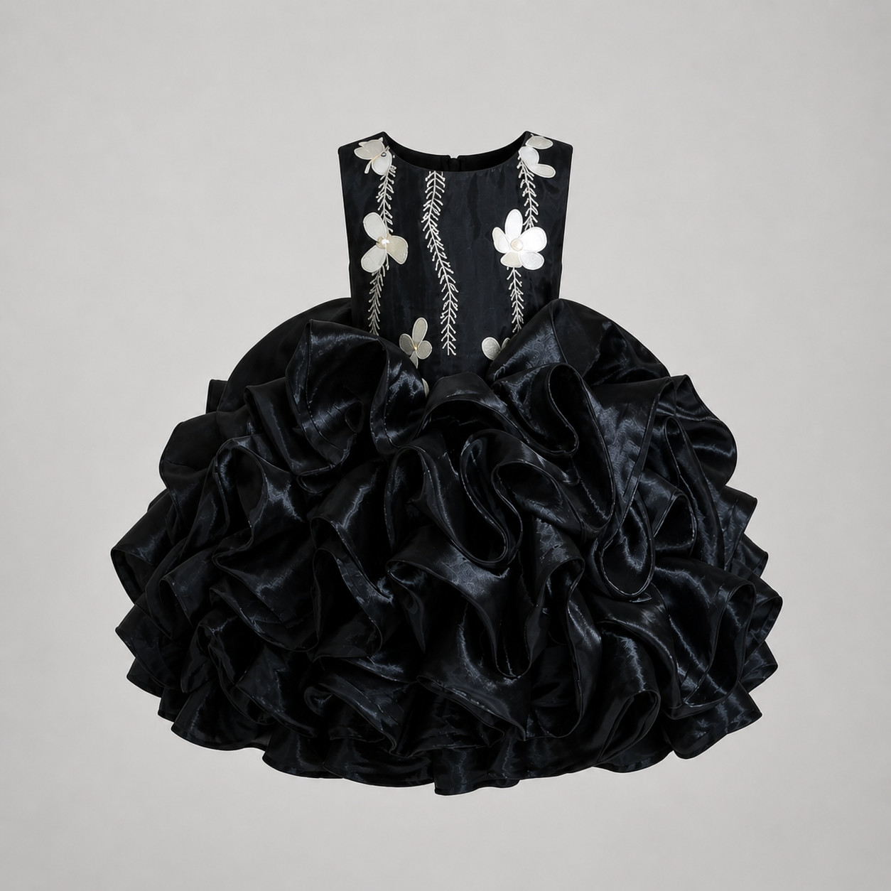 Black Balloon Dress - view 2