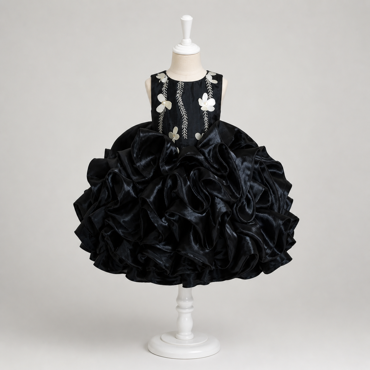 Black Balloon Dress - view 3