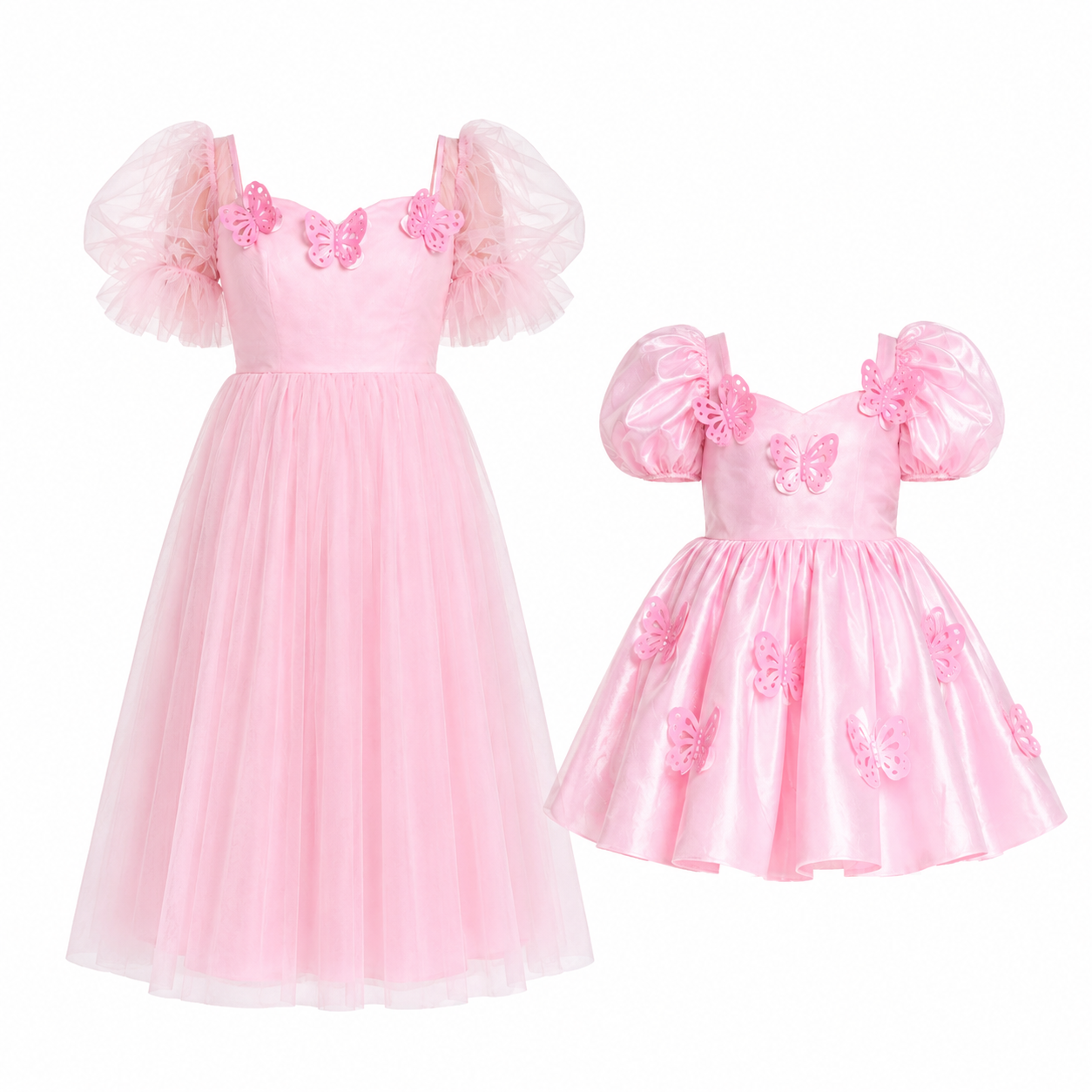 Ethereal Butterfly Combo Dress - view 2