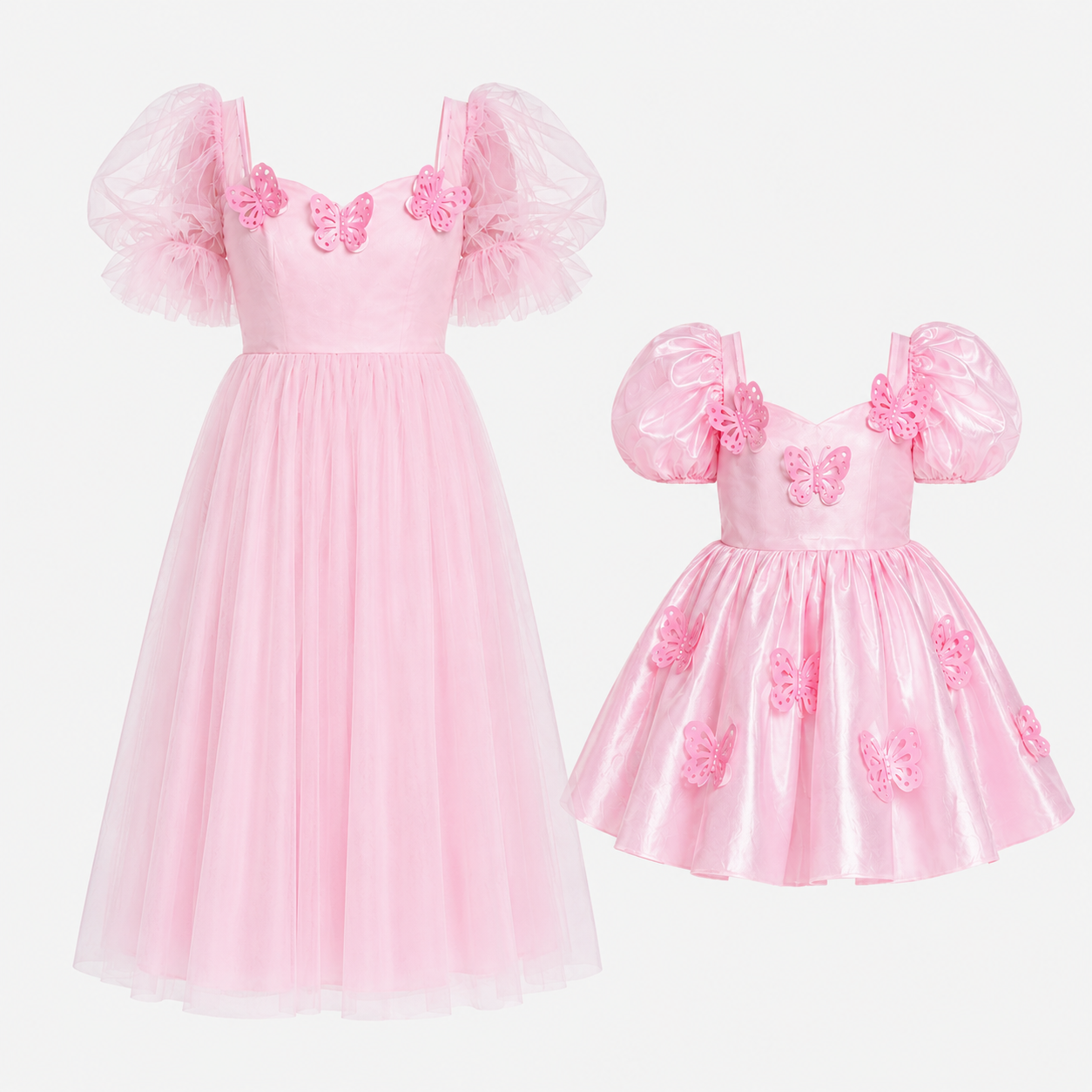 Ethereal Butterfly Combo Dress - view 3