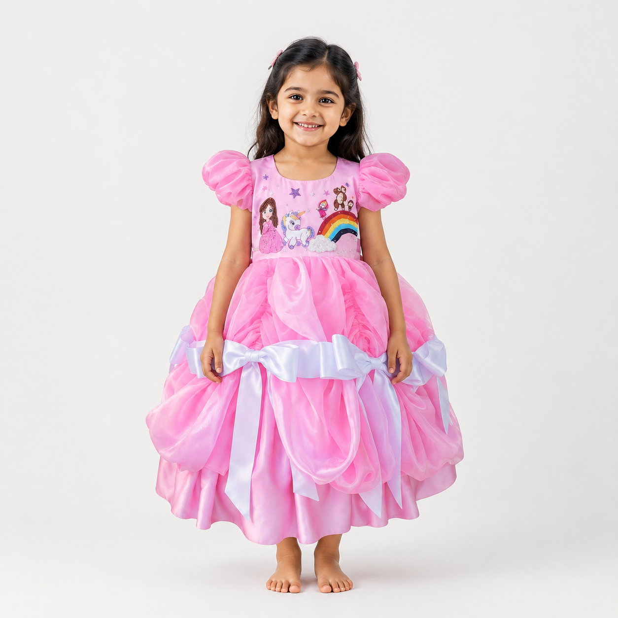 Rainbow Unicorn Ball Gown