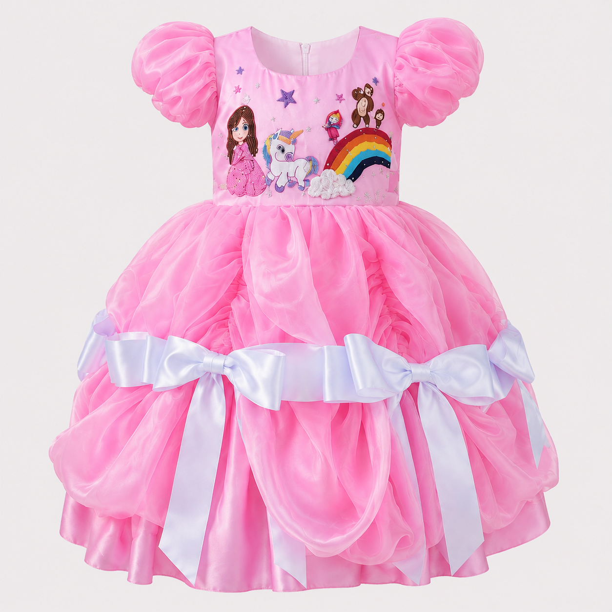 Rainbow Unicorn Ball Gown - view 3