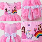 Rainbow Unicorn Ball Gown - view 4