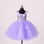 Lavender Butterfly Princess Dress - view 2