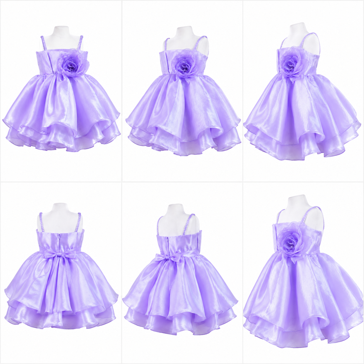 Lavender Bloom Party Dress - view 5