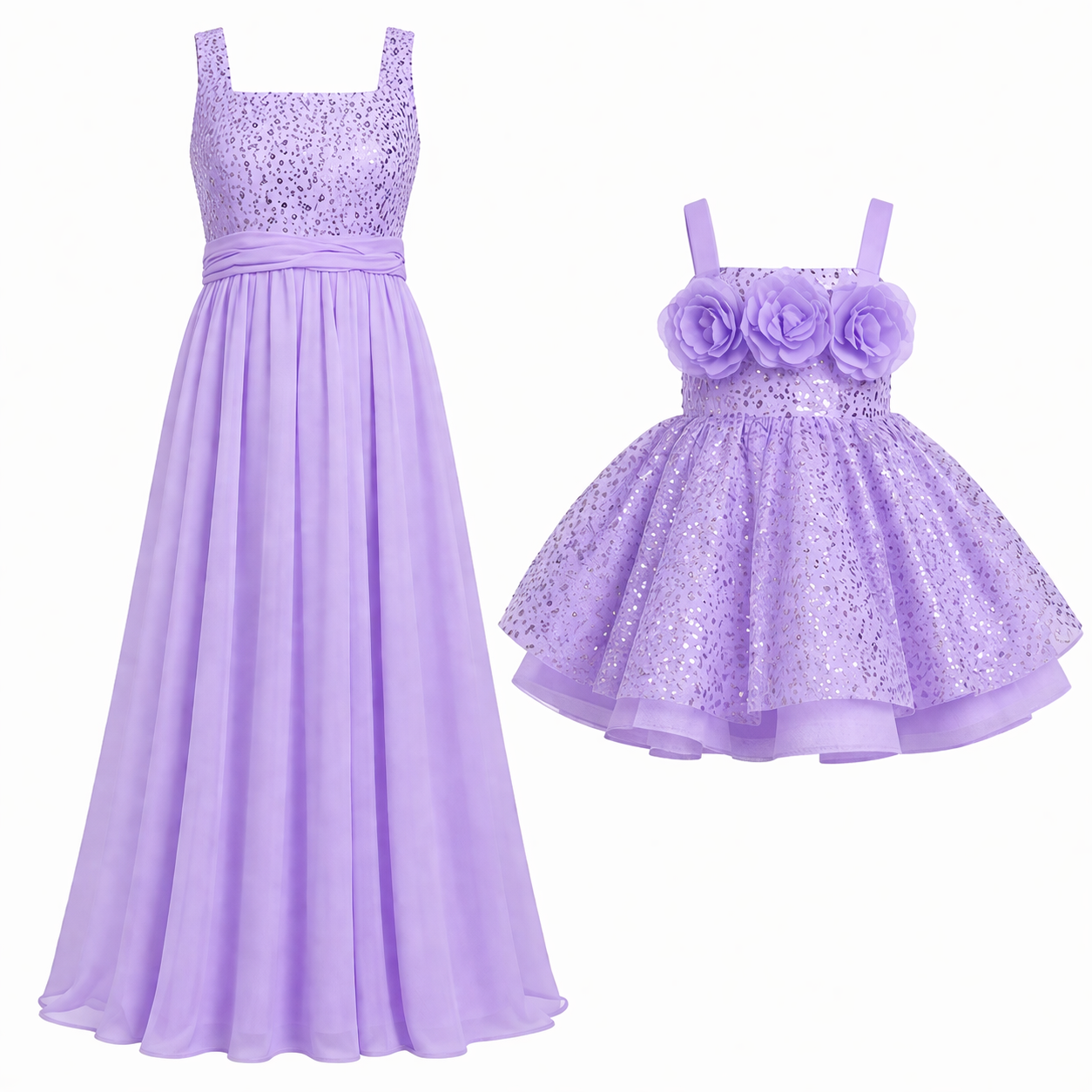 Lavender Luxe Twinning Set - view 3