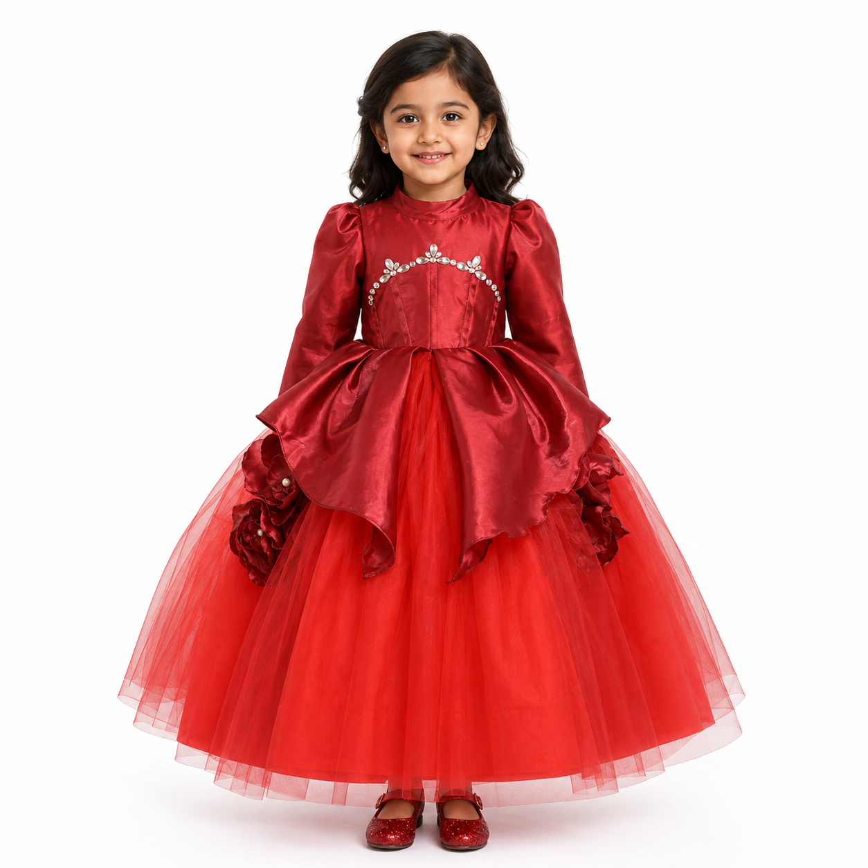 Ruby Royale Princess Dress
